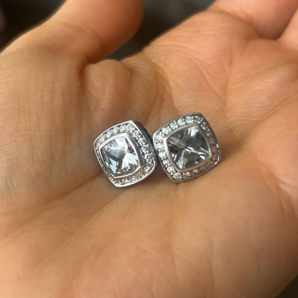 David Yurman Albion 7 mm Earrings - Picture 2 of 6